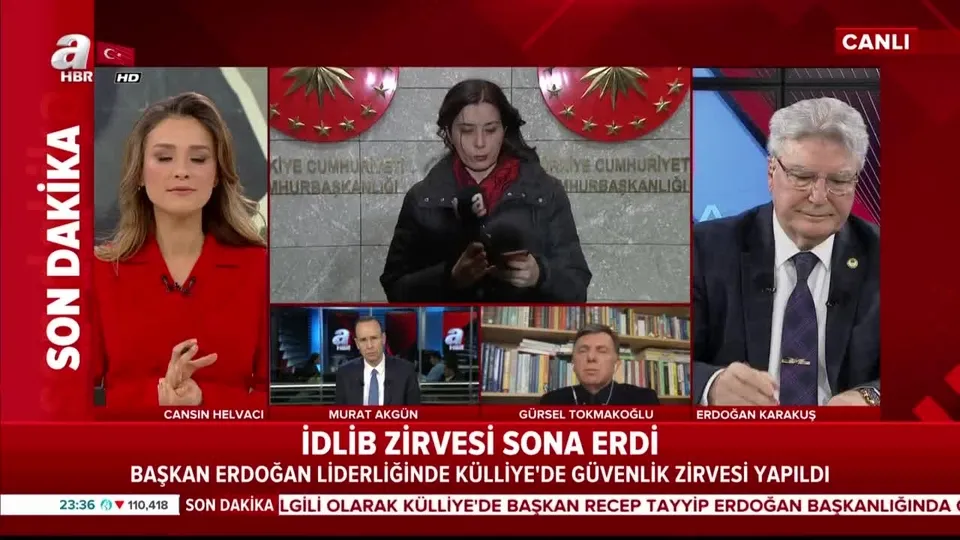 Başkan Erdoğan’dan Külliye’de İdlib zirvesi