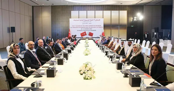 Hazine ve Maliye Bakanı Nureddin Nebati, Türkiye-Bahreyn Karma Ekonomik Komisyon Toplantısı’na katıldı