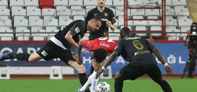 Antalyaspor-Malatyaspor: 1-1 MAÇ SONUCU ÖZET