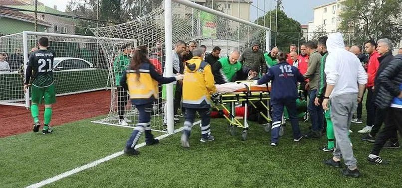 Maç sırasında fenalaşan veteran kaleci hayatını kaybetti
