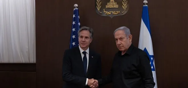 “Ben Yahudiyim” diyen ABD Dışişleri Bakanı Blinken İsrail Savaş Kabinesi’nde