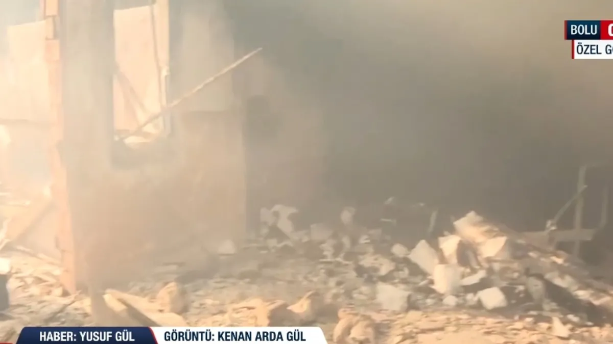 A Haber 76 kişiye mezar olan otelin içinde! İşte o görüntüler