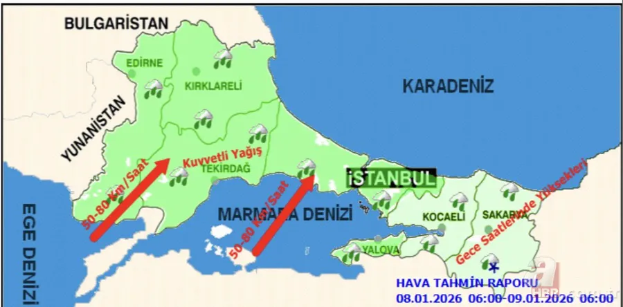 Meteoroloji uyardı: 63 il için sarı alarm! Fırtına, don, lodos... Cuma pik yapacak 12