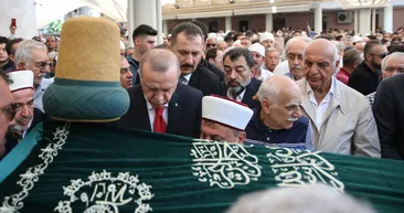 Başkan Erdoğan Emin Işık’ın cenaze törenine katıldı