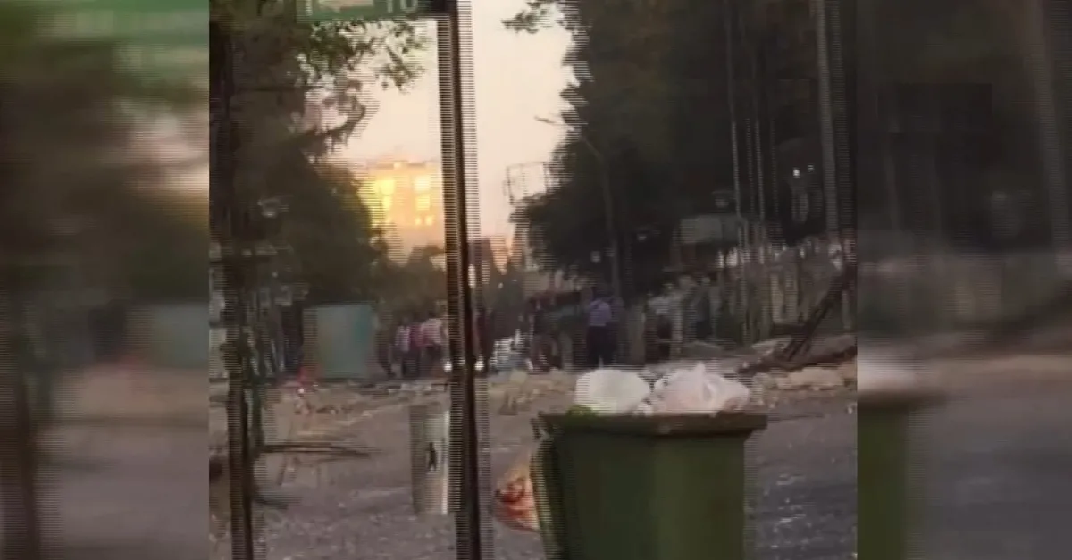Ürdün’de tüp patladı restoran çöktü |Video