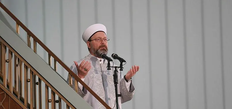DİYANET İŞLERİ BAŞKANI'NDAN BAYRAM HUTBESİ!