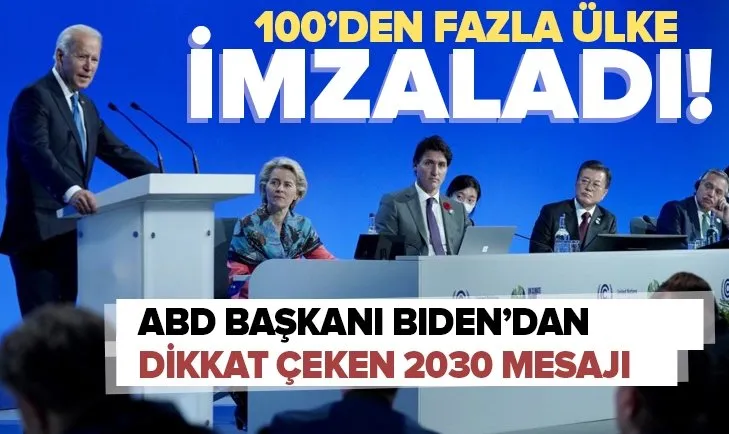 Son dakika: 100’den fazla ülke imzaladı! ’Küresel Metan Taahhüdü’ nedir?