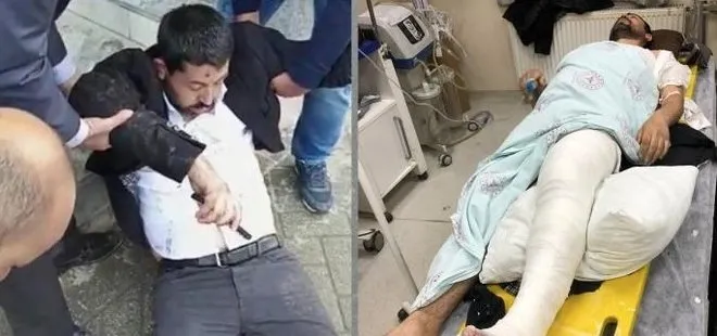 Teröristbaşı Öcalan için yürüyen HDP’lilere polis geçit vermedi: HDP vekili hastaneye kaldırıldı