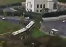 Başakşehir’de İETT otobüsü devrildi