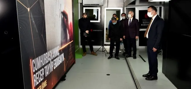 Dijital İletişim Tırı Gümüşhane’de