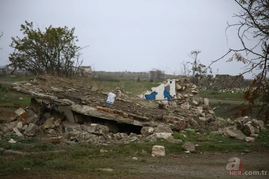 İşte Ermenistan işgalinde harabeye dönüşen kent Fuzuli 7