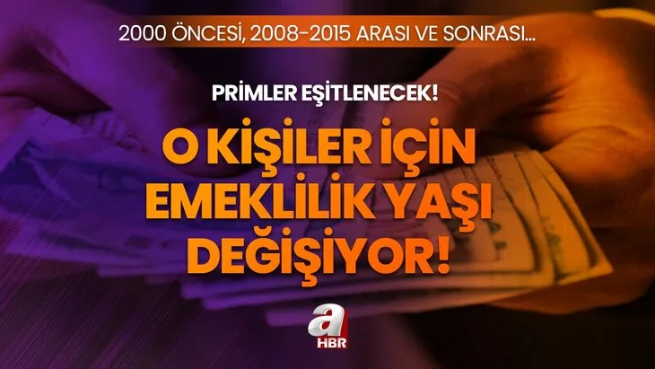 Emeklilik yaşınız değişiyor, o kişilere duyuruldu! 2000 Öncesi, 2008-2015 arası ve sonrası için yeni düzenleme! Kadın-erkek emeklilik yaşı tablosu...