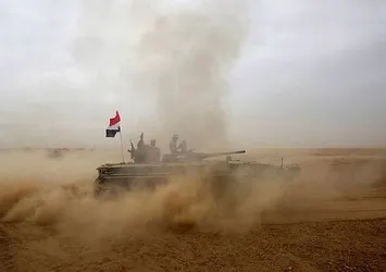 Irak ordusu Musul kent merkezinde
