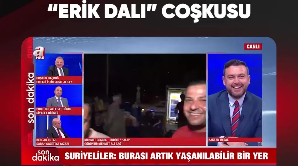 SURİYE SOKAKLARINDA "ERİK DALI" COŞKUSU