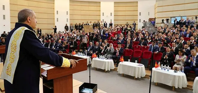 Başkan Erdoğan’dan Kırgızistan’da FETÖ uyarısı