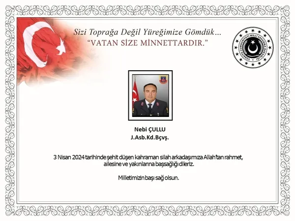 1712164013990.jpg Acı haber! Cezaevi ring aracının devrilmesi sonucu yaralanan astsubay Nebi Çullu hastanede şehit oldu - 1
