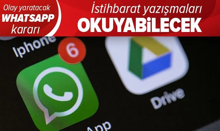 Almanya’dan olay yaratacak WhatsApp kararı! İstihbarat yazışmaları okuyabilecek