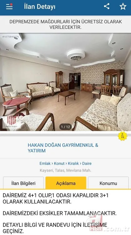 Türkiye depremzedeler için tek yürek! Ev sahipleri evlerini ücretsiz ilana dönüştürdü