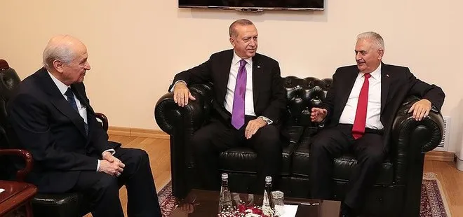 Başkan Erdoğan ile Devlet Bahçeli görüştü! Erdoğan ittifak görüşmesinin tarihini açıkladı
