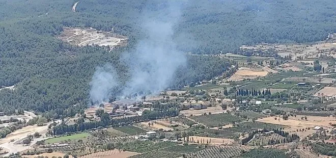 Seferihisar’da ikinci yangın! Söndürme çalışmaları iyiye gidiyor