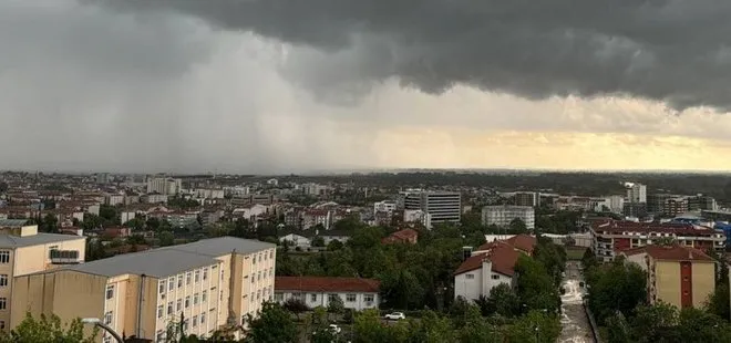 Meteoroloji hava durumu | İstanbul’da sağanak yağış başladı! Ne kadar sürecek?