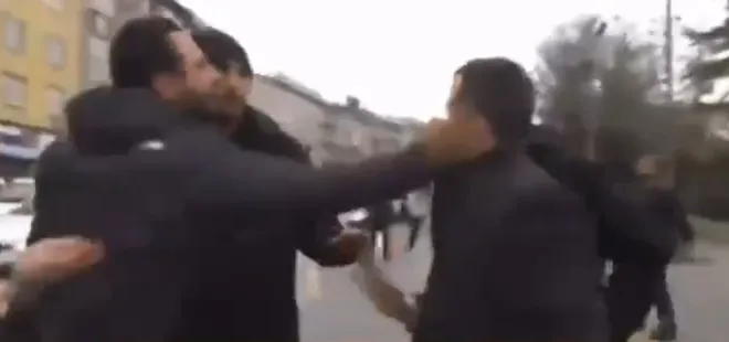 İzinsiz gösteride HDP’liler tansiyonu yükseltti! Polis Ferhat Encü’nün hakaretini yanına bırakmadı