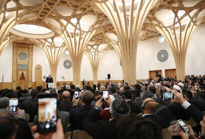 Başkan Erdoğan İngiltere'deki Cambridge Camisi'ni açtı 18