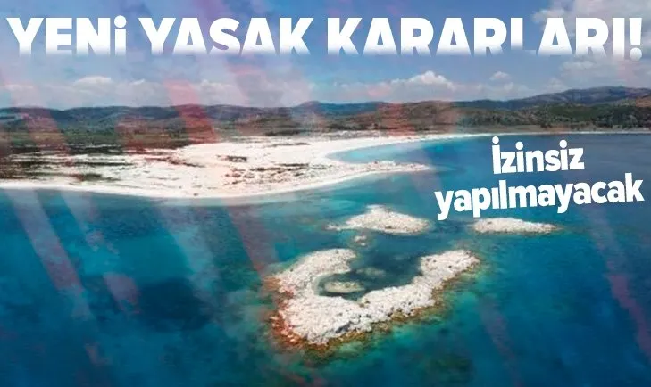 Salda Gölü’nde yeni yasak kararları: Gölde hiçbir etkinlik, araştırma ve çekime müsaade edilmeyecek