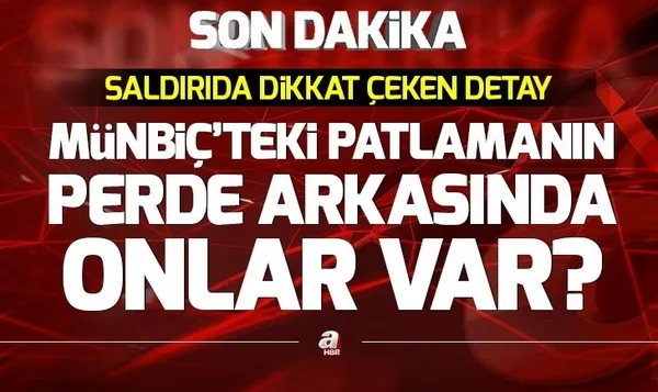 Son dakika: Münbiç'te patlama! Çok sayıda ölü var - 2