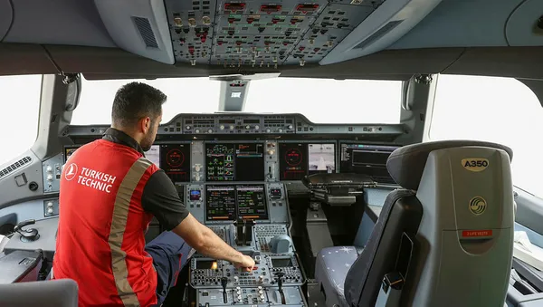 THY’den yurt dışından yardıma gelen uçaklara ücretsiz bakım