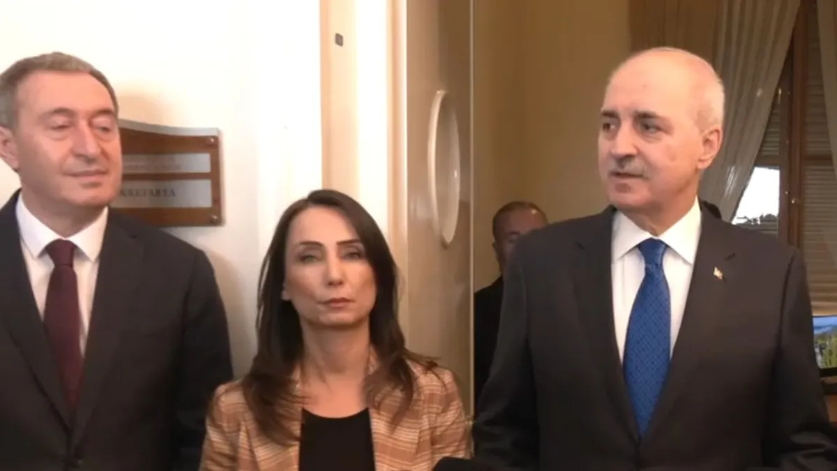 TBMM Başkanı Kurtulmuş'tan DEM'e ziyaret: Bu fırsat değerlendirilmeli