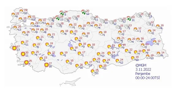 meteorolojiden-son-dakika-aciklamasi-9-ilde-sari-kodlu-uyari-camur-yagacak-5-gunluk-hava-durumu-raporu-yayinla-1667138516580.jpeg Meteoroloji'den son dakika açıklaması! | 9 ilde sarı kodlu uyarı: Çamur yağacak | 5 günlük hava durumu raporu yayınlandı! Yeni haftada hava nasıl olacak? - 7