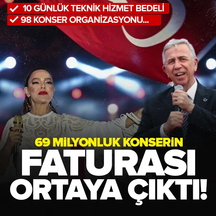 Milyonluk Ebru Gündeş konserinin faturası ortaya çıktı