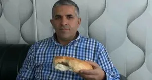 Jiletli ekmek tüyleri diken diken etti