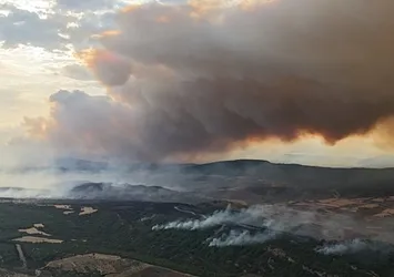 Orman yangınlarında sevindiren gelişme: Gelibolu'daki yangın kontrol altında