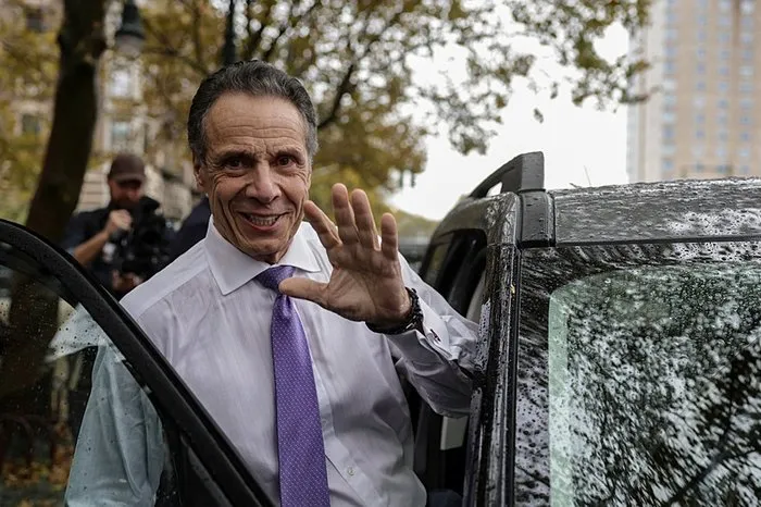 Andrew Cuomo New York'ta (AFP)