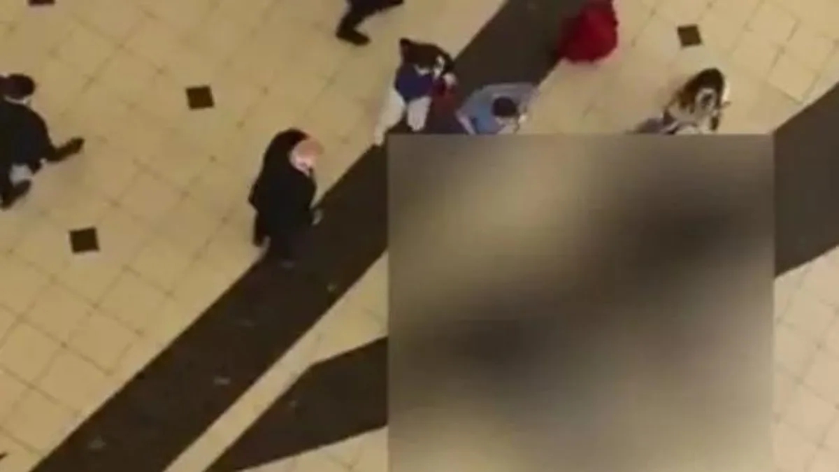 Cevahir AVM’de korku dolu anlar! Bir kadın kendini aşağı atarak intihar etti