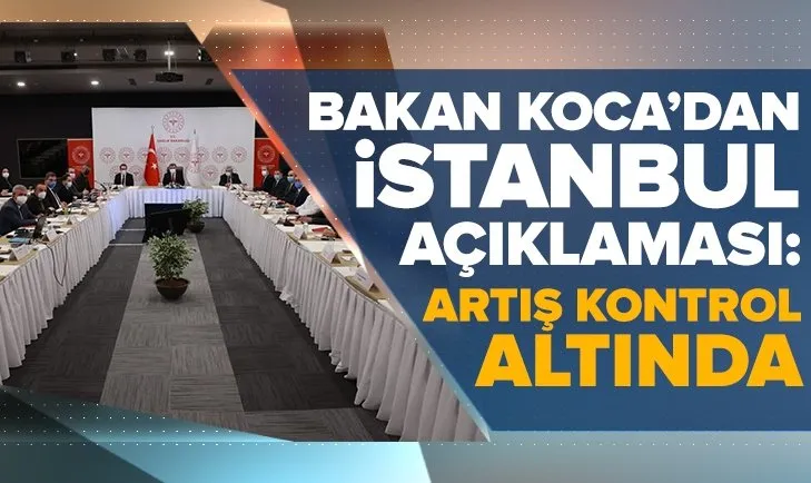 Sağlık Bakanı Fahrettin Koca İstanbul'da sağlık yöneticileriyle bir araya geldi
