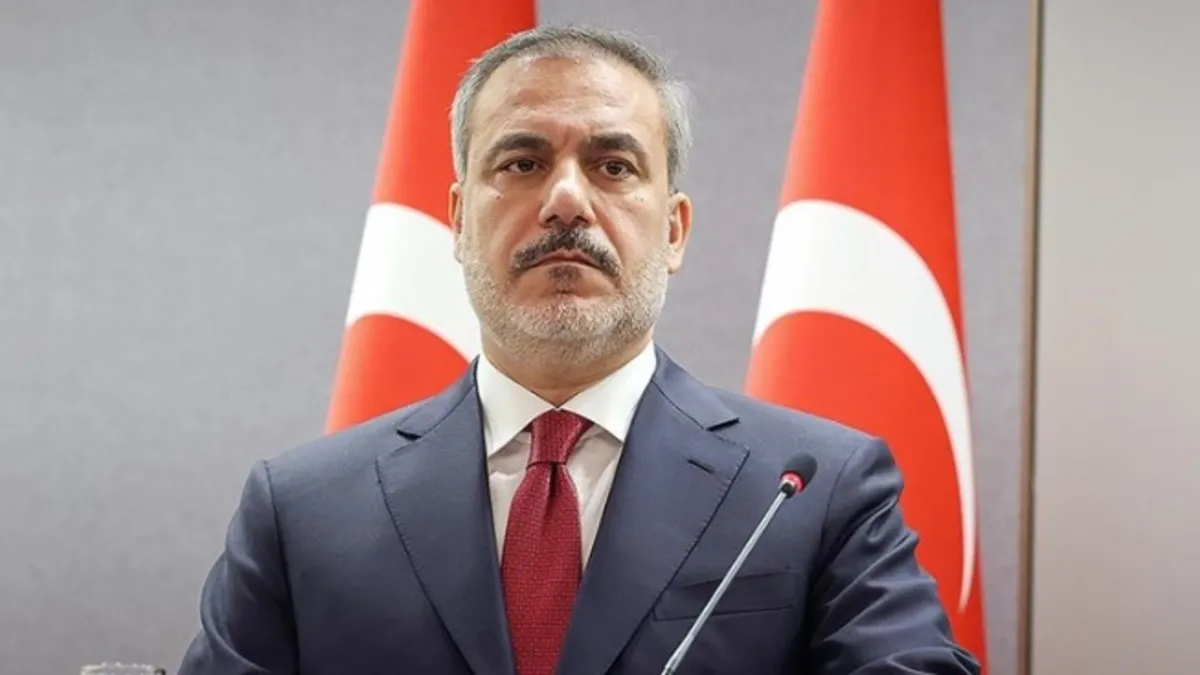 Bakan Fidan'dan iki devletli çözüm vurgusu: Filistin toprakları müzakere konusu bile değil