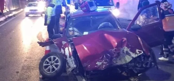 Zigana Tüneli’nde araç kontrolden çıktı! Duvara çarpan otomobilin sürücüsü hayatını kaybetti