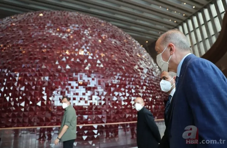 Başkan Erdoğan’dan Atatürk Kültür Merkezi ve Rami Kışlası’na ziyaret