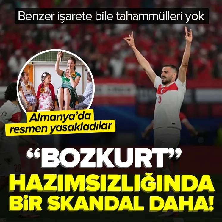 Almanya’dan ’bozkurt’ tahammülsüzlüğü!