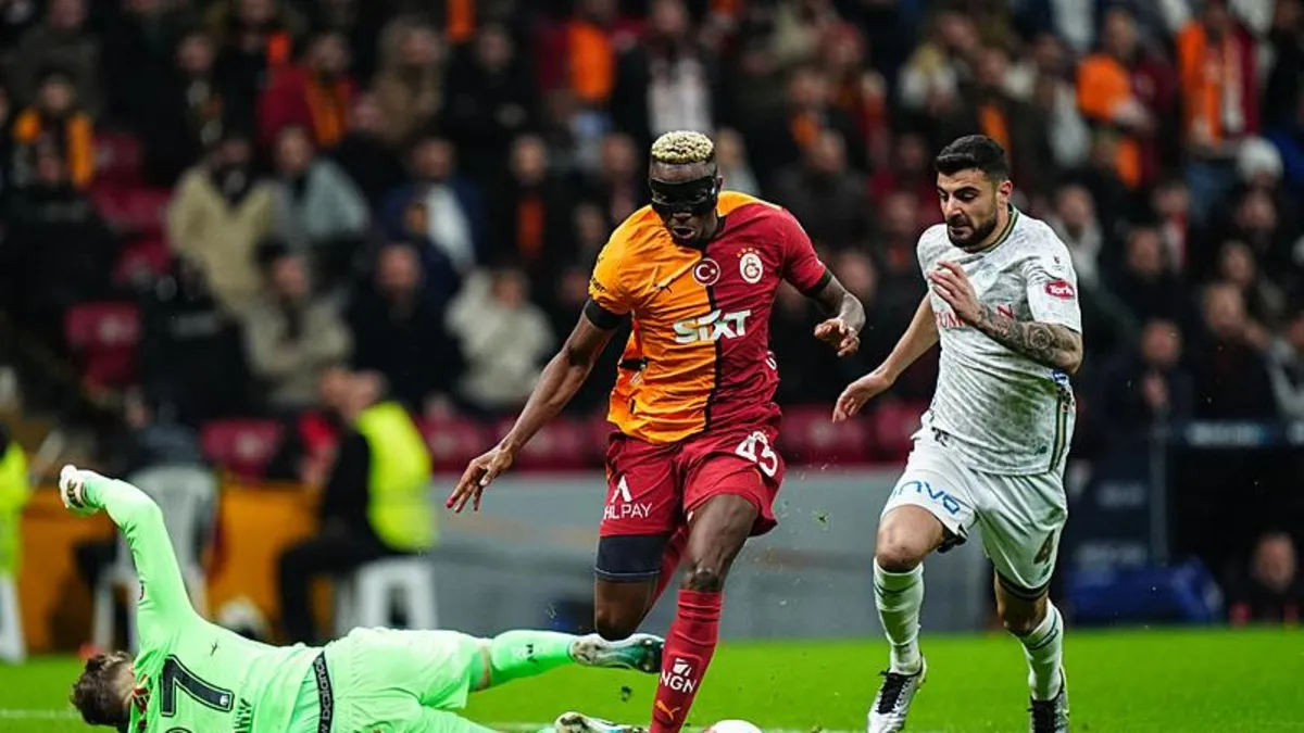 Aslan evinde galip! Galatasaray Konyaspor'u mağlup etti