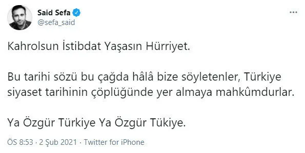 Ülkeyi karıştırmak isteyenler tek tek ortaya çıkıyor! Ümit Boyner de Boğaziçi provokasyonuna destek verdi!