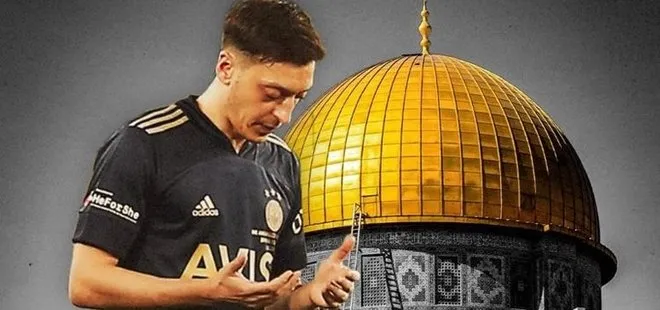 Mesut Özil Kudüs’ü unutmadı: Filistin’deki kardeşlerim dualarım sizinle