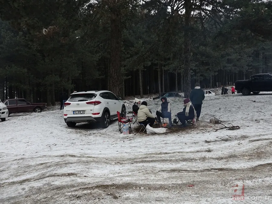 Yurttan kar manzaraları! Kartpostallık görüntüler oluştu 4