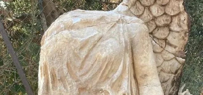 Alanya’da 1800 yıllık Zafer Tanrıçası heykeli bulundu