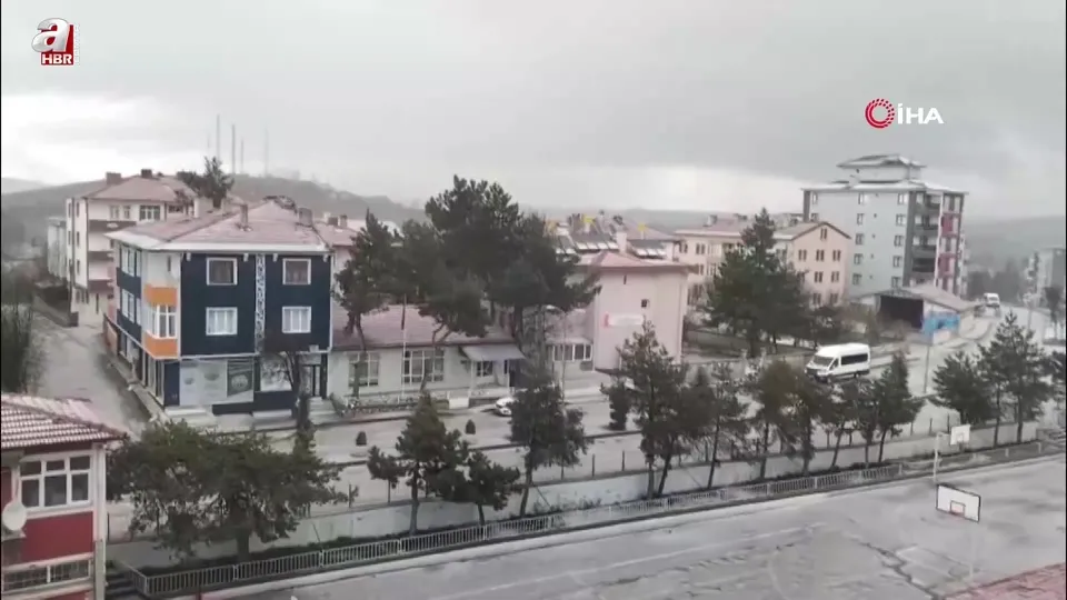 Kastamonu’da dolu yağışı etkili oldu