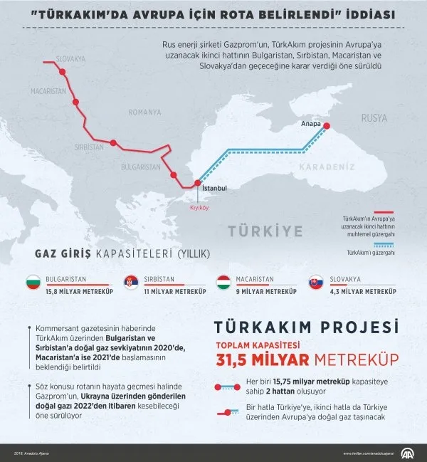 Rus medyası: Türk Akım'da Avrupa için rota belli oldu - 1