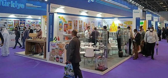 Türk gıda ürünleri Dubai fuarında tanıtıldı